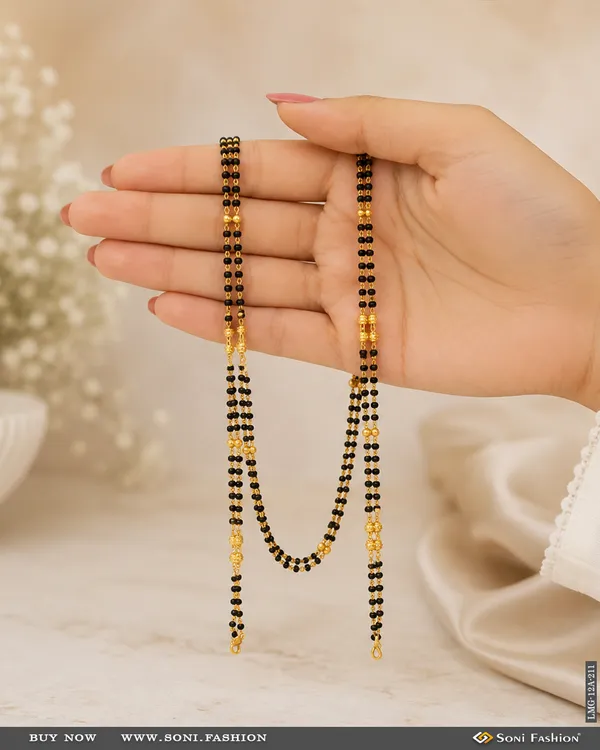 1_Gram_Gold_Plated_2_Line_Latest_Design_Mangalsutra_Dori_For_Women_Style_A211