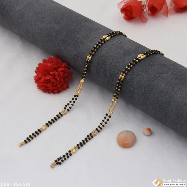1_Gram_Gold_Plated_2_Line_Casual_Design_Mangalsutra_Dori_For_Women_Style_A518