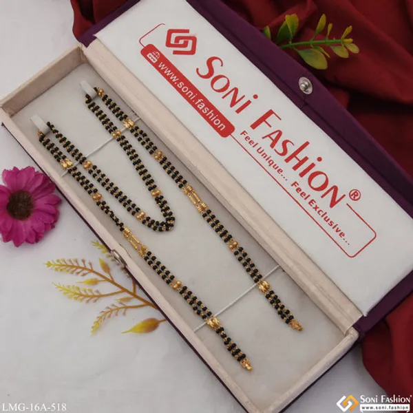 1_Gram_Gold_Plated_2_Line_Casual_Design_Mangalsutra_Dori_For_Women_Style_A518