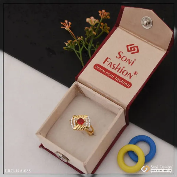 1_Gram_Gold_Plated_Red_Stone_With_Diamond_Funky_Design_Ring_For_Ladies_Style_Lrg_088