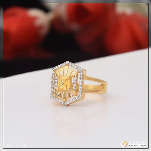 1_Gram_Gold_Plated_Yellow_Stone_With_Diamond_Designer_Ring_For_Ladies_Style_Lrg_089