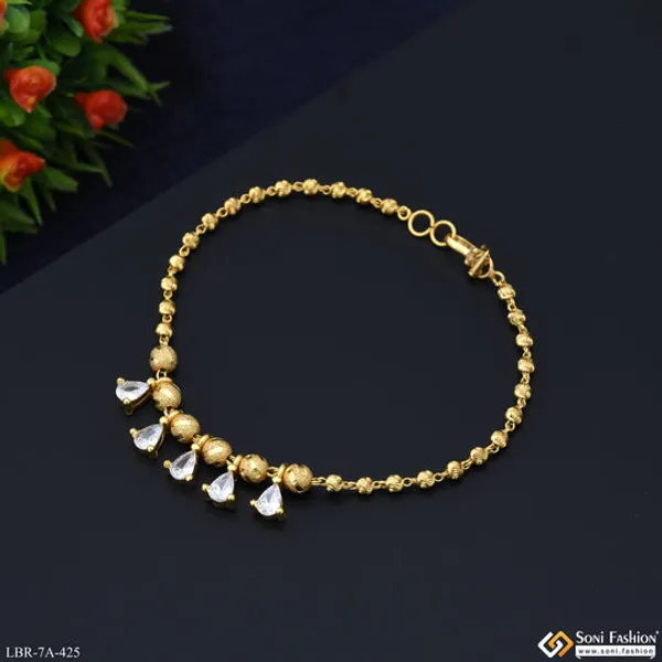 Fashionable_Gold_Plated_Bracelet_For_Ladies_Style_A425