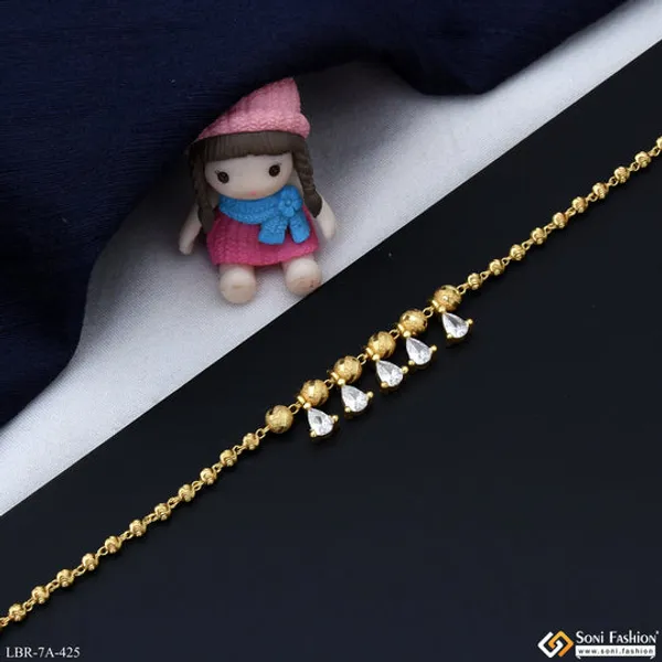 Fashionable_Gold_Plated_Bracelet_For_Ladies_Style_A425