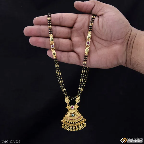 Exclusive_Design_Gold_Plated_Mangalsutra_For_Women_Style_A937