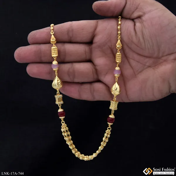 Fancy_Design_Gold_Plated_Mala_For_Women_Style_A744