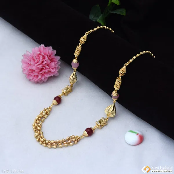 Fancy_Design_Gold_Plated_Mala_For_Women_Style_A744