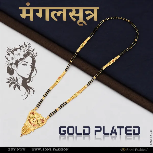 Fancy_Design_Sparkling_Design_Gold_Plated_Mangalsutra_For_Women_Style_A442