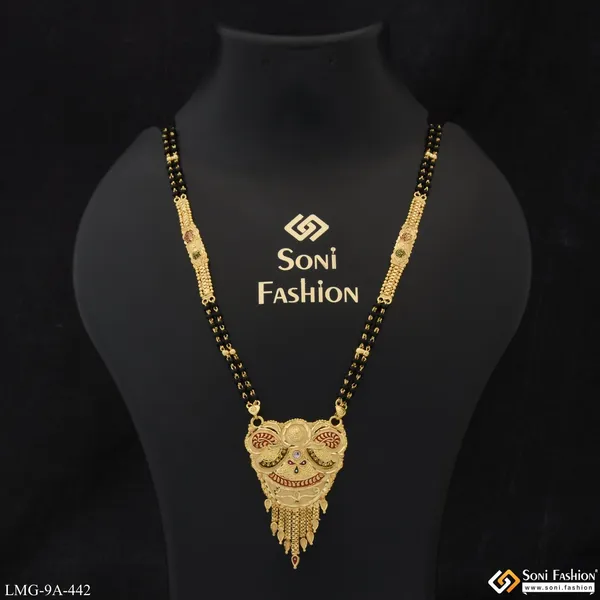 Fancy_Design_Sparkling_Design_Gold_Plated_Mangalsutra_For_Women_Style_A442