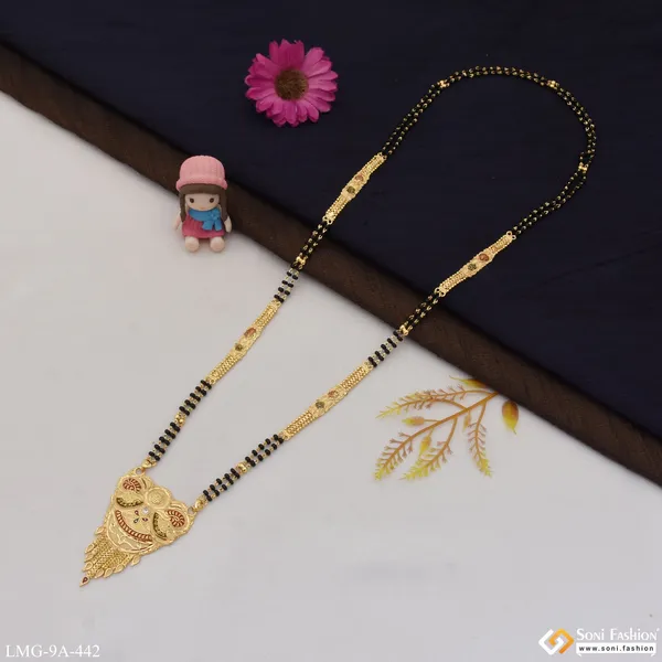 Fancy_Design_Sparkling_Design_Gold_Plated_Mangalsutra_For_Women_Style_A442