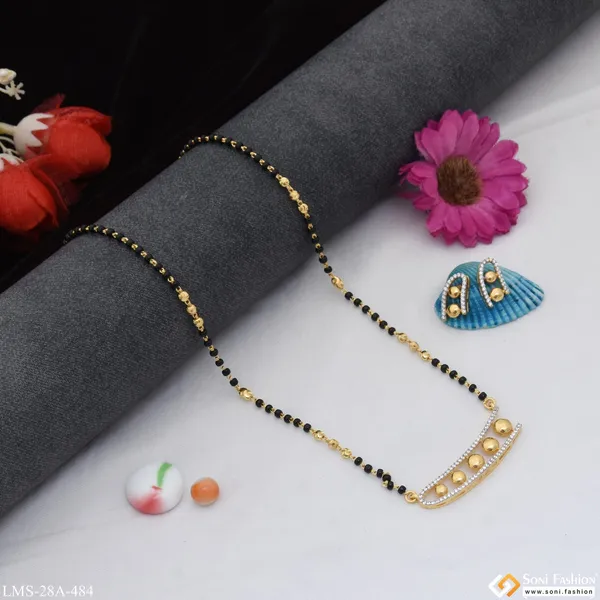 1_Gram_Gold_Plated_Magnificent_Design_Mangalsutra_Set_For_Women_Style_A484
