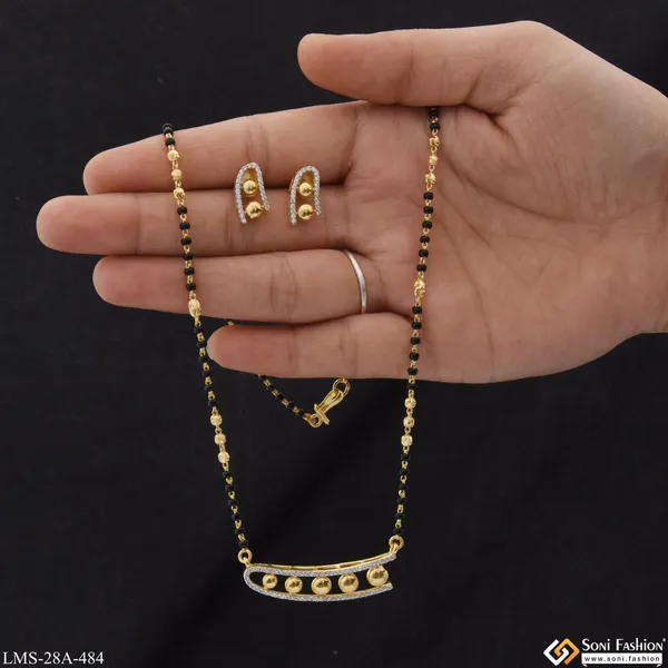 1_Gram_Gold_Plated_Magnificent_Design_Mangalsutra_Set_For_Women_Style_A484