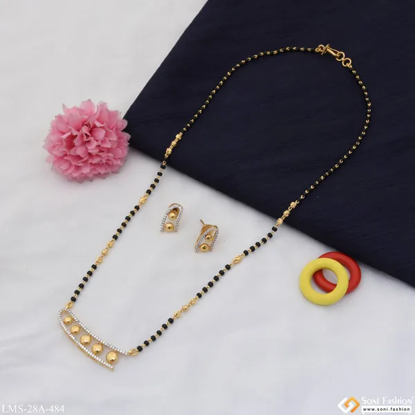 1_Gram_Gold_Plated_Magnificent_Design_Mangalsutra_Set_For_Women_Style_A484