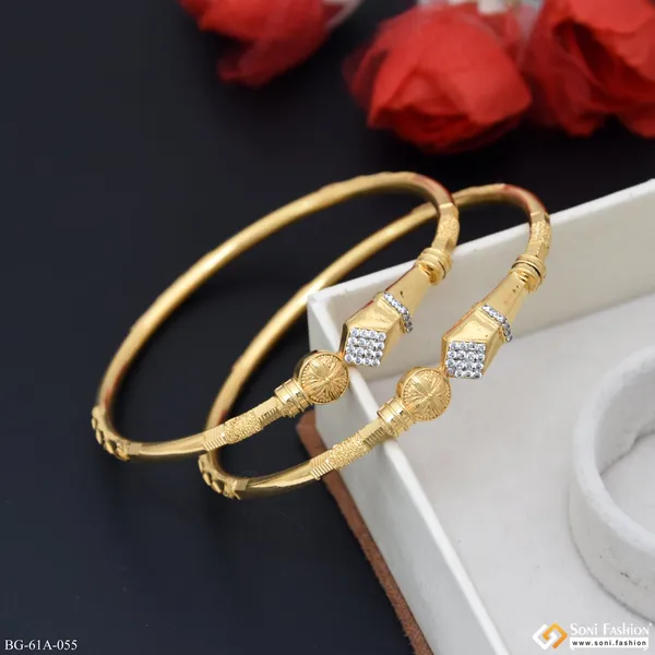1_Gram_Gold_Plated_High_Class_Design_Bangles_For_Ladies_Style_A055