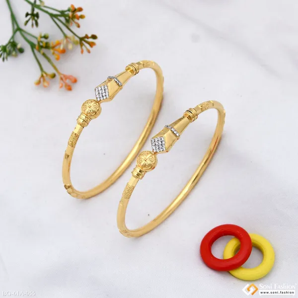 1_Gram_Gold_Plated_High_Class_Design_Bangles_For_Ladies_Style_A055