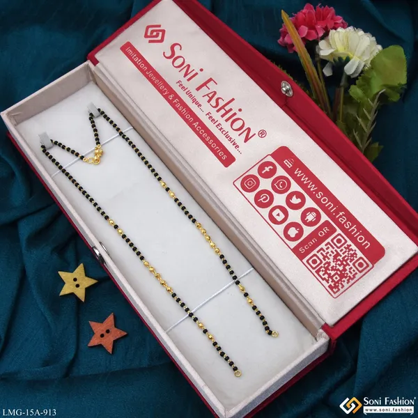 1_Gram_Gold_Plated_Mangalsutra_Dori_For_Women_Style_A913