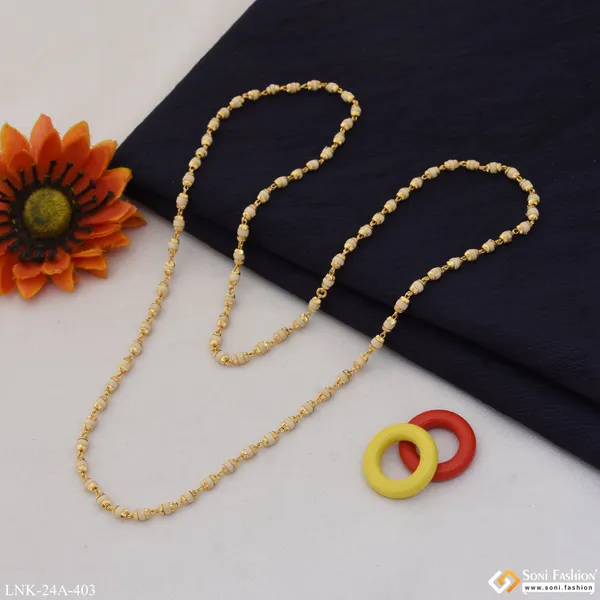1_Gram_Gold_Plated_Chic_Design_Latest_Design_Tulsi_Mala_For_Women_Style_A403