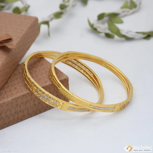 1_Gram_Gold_Plated_Casual_Design_Bangles_For_Ladies_Style_A039