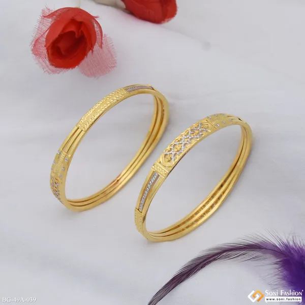 1_Gram_Gold_Plated_Casual_Design_Bangles_For_Ladies_Style_A039