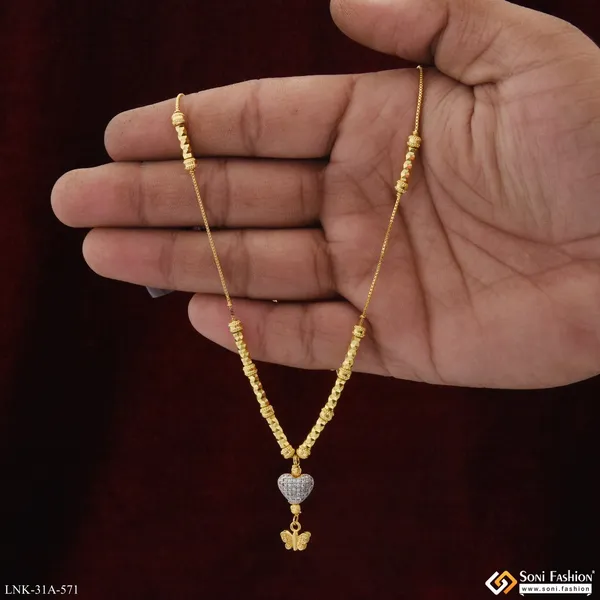 1_Gram_Gold_Plated_Latest_Design_Necklace_For_Ladies_Style_A571