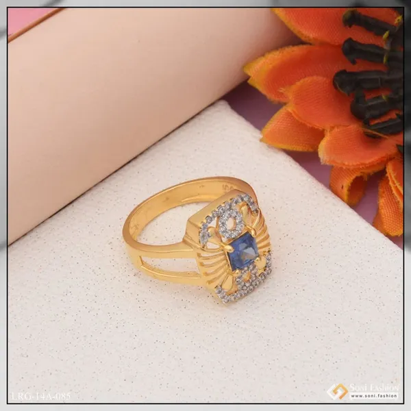 1_Gram_Gold_Plated_Blue_Stone_With_Diamond_New_Style_Ring_For_Ladies_Style_Lrg_085