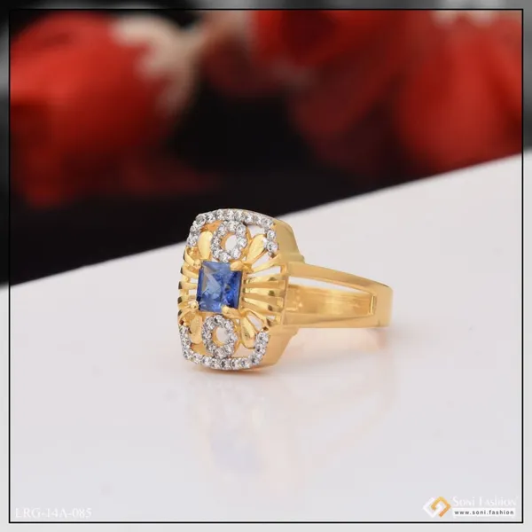 1_Gram_Gold_Plated_Blue_Stone_With_Diamond_New_Style_Ring_For_Ladies_Style_Lrg_085