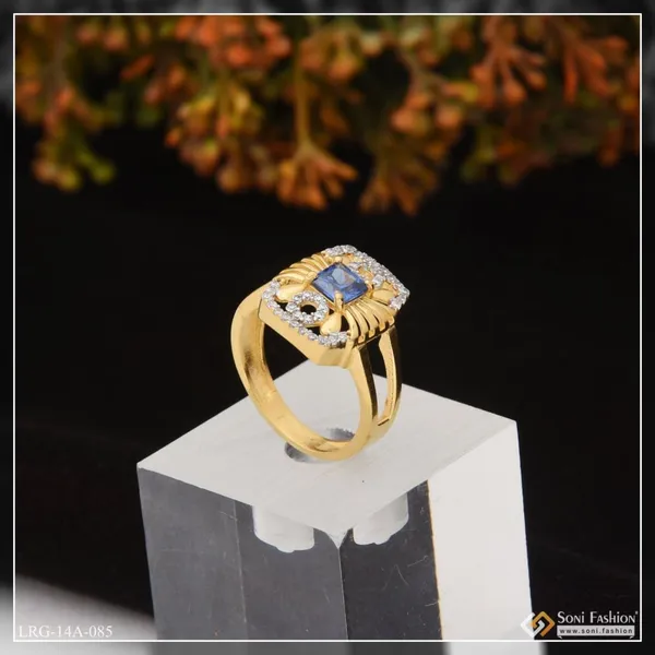 1_Gram_Gold_Plated_Blue_Stone_With_Diamond_New_Style_Ring_For_Ladies_Style_Lrg_085