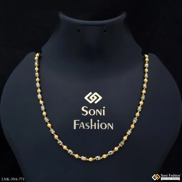 1_Gram_Gold_Plated_New_Style_Mala_For_Women_Style_A771