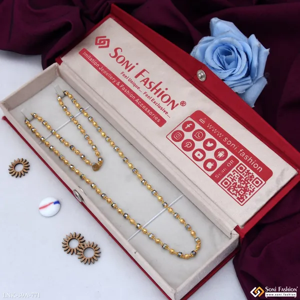 1_Gram_Gold_Plated_New_Style_Mala_For_Women_Style_A771