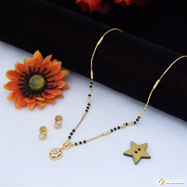 1_Gram_Gold_Plated_Glittering_Design_Mangalsutra_Set_For_Women_Style_A664
