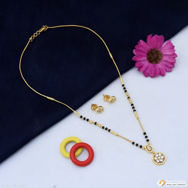 1_Gram_Gold_Plated_Glittering_Design_Mangalsutra_Set_For_Women_Style_A664