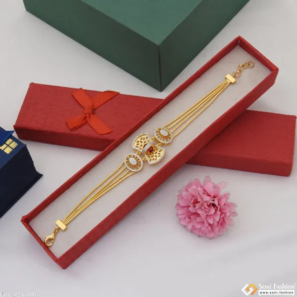 1_Gram_Gold_Plated_Finely_Detailed_Bracelet_For_Ladies_Style_A390