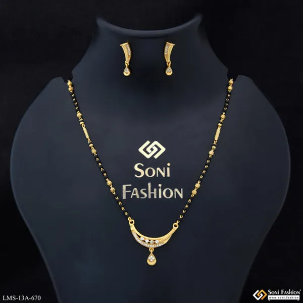 Casual_Design_Gold_Plated_Mangalsutra_Set_For_Women_Style_A670