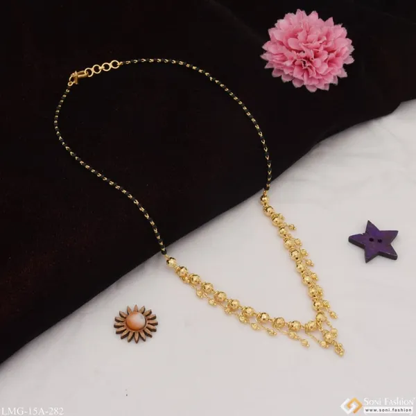 1_Gram_Gold_Plated_Fancy_Design_Unique_Design_Mangalsutra_For_Women_Style_A282