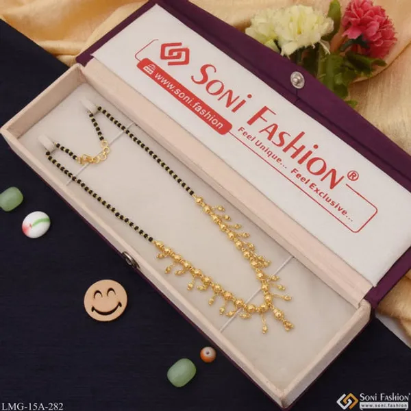 1_Gram_Gold_Plated_Fancy_Design_Unique_Design_Mangalsutra_For_Women_Style_A282