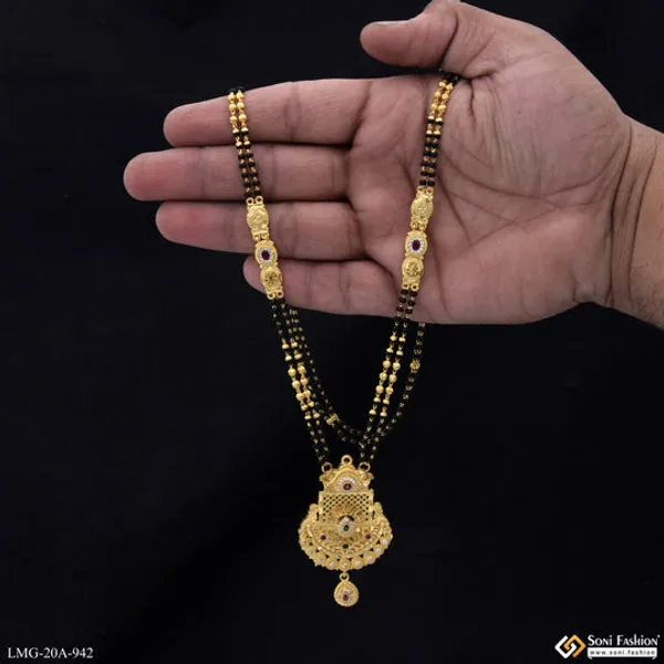 Lovely_Design_Gold_Plated_Mangalsutra_For_Women_Style_A942