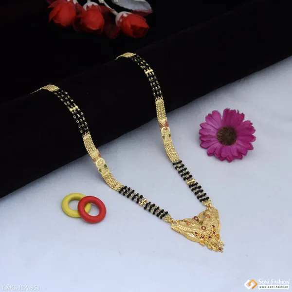 Latest_Design_Gold_Plated_Mangalsutra_For_Women_Style_A951