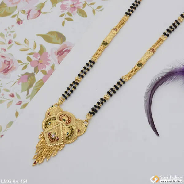 Lovely_Design_Latest_Design_Gold_Plated_Mangalsutra_For_Women_Style_A464