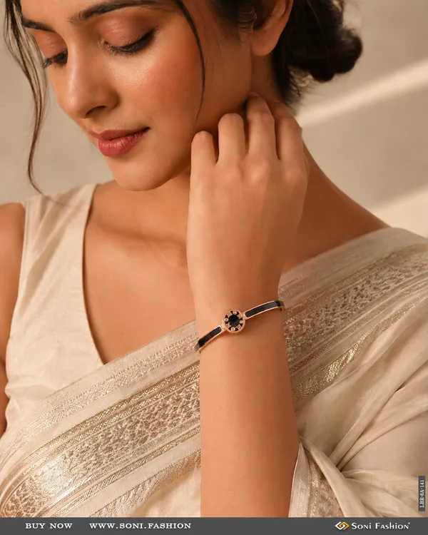 Roman_Number_With_Diamond_Superior_Quality_Rose_Gold_Bracelet_For_Lady_Style_Lbra141
