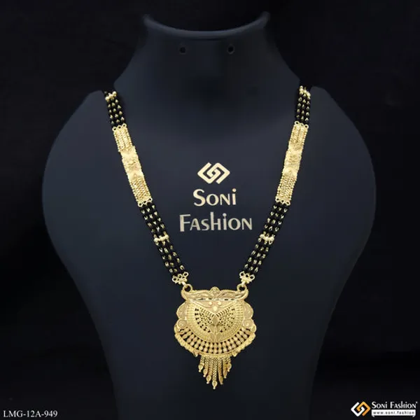 Glittering_Design_Gold_Plated_Mangalsutra_For_Women_Style_A949