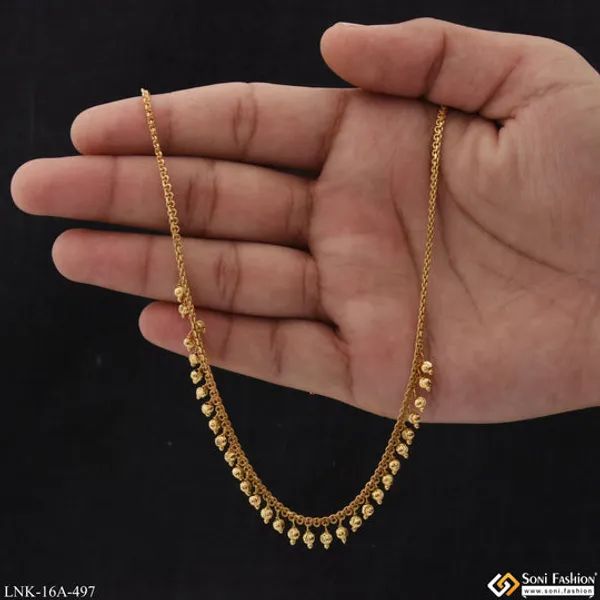 1_Gram_Gold_Plated_Glittering_Design_Necklace_For_Ladies_Style_A497