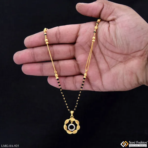 Latest_Design_Gold_Plated_Mangalsutra_For_Women_Style_A925