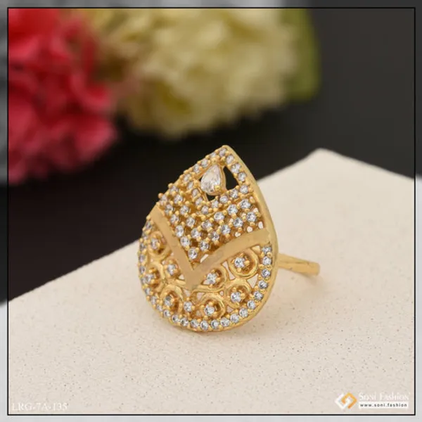 Latest_Design_With_Diamond_Fancy_Design_Gold_Plated_Ring_For_Ladies_Style_Lrg_135