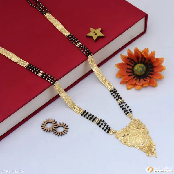 Dazzling_Design_Gold_Plated_Mangalsutra_For_Women_Style_B026