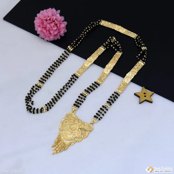 Dazzling_Design_Gold_Plated_Mangalsutra_For_Women_Style_B026