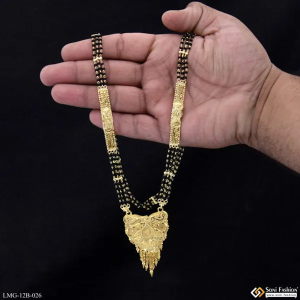 Dazzling_Design_Gold_Plated_Mangalsutra_For_Women_Style_B026