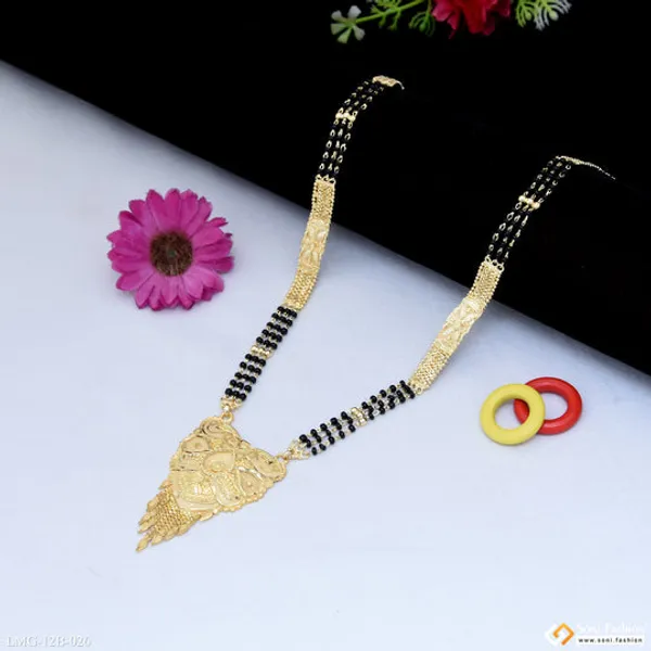 Dazzling_Design_Gold_Plated_Mangalsutra_For_Women_Style_B026