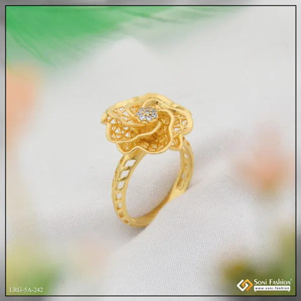 Exclusive_Design_Gold_Plated_Ring_For_Ladies_Style_A242