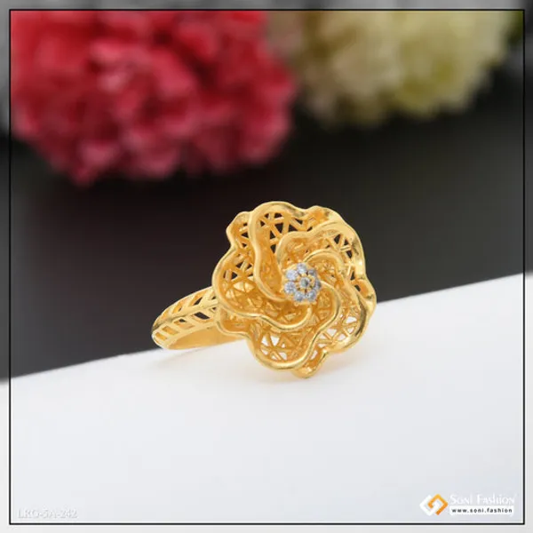 Exclusive_Design_Gold_Plated_Ring_For_Ladies_Style_A242