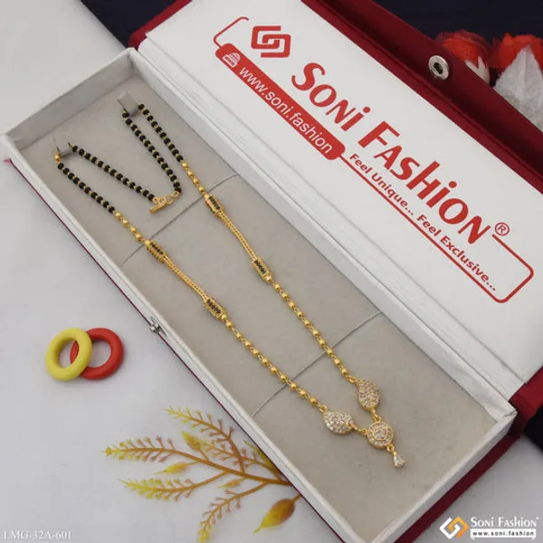 1_Gram_Gold_Plated_Funky_Design_Mangalsutra_For_Women_Style_A601