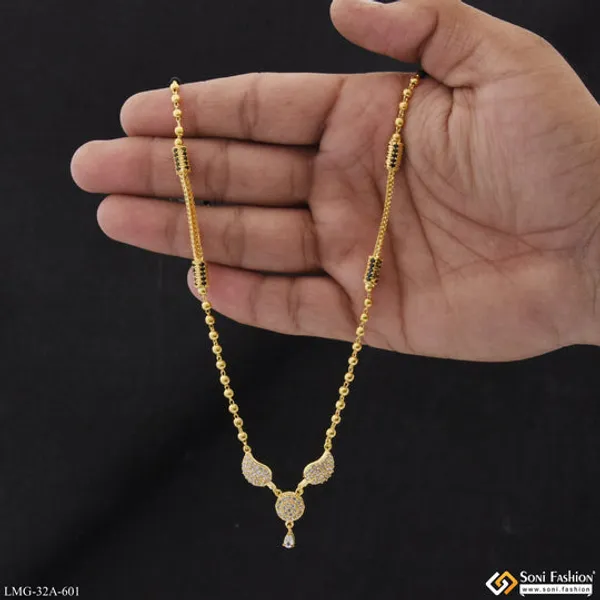 1_Gram_Gold_Plated_Funky_Design_Mangalsutra_For_Women_Style_A601